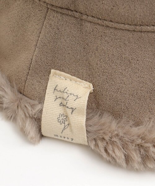 apres les cours（アプレレクール）の「リバーシブルバケットハット（ハット・キッズ・ベージュ/アイボリー・48/50/52/54）」の5枚目の写真