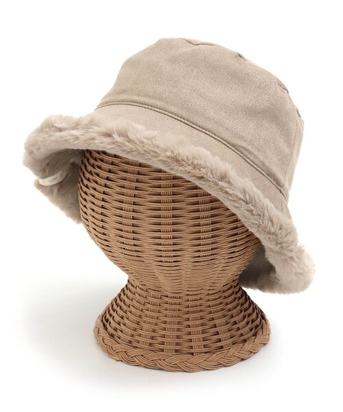 apres les cours（アプレレクール）の「リバーシブルバケットハット（ハット・キッズ・ベージュ/アイボリー・48/50/52/54）」の8枚目の写真