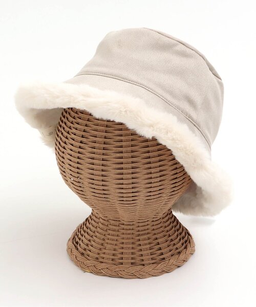 apres les cours（アプレレクール）の「リバーシブルバケットハット（ハット・キッズ・ベージュ/アイボリー・48/50/52/54）」の9枚目の写真