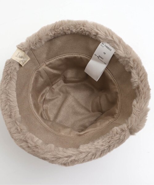 apres les cours（アプレレクール）の「リバーシブルバケットハット（ハット・キッズ・ベージュ/アイボリー・48/50/52/54）」の14枚目の写真