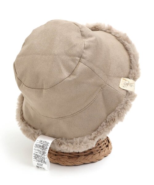 apres les cours（アプレレクール）の「リバーシブルバケットハット（ハット・キッズ・ベージュ/アイボリー・48/50/52/54）」の18枚目の写真