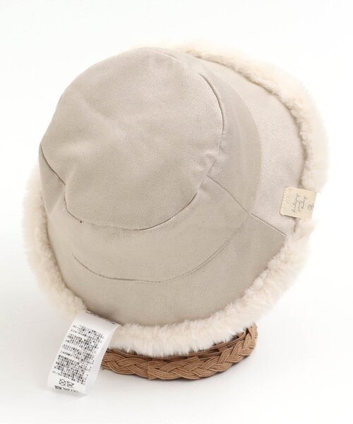 apres les cours（アプレレクール）の「リバーシブルバケットハット（ハット・キッズ・ベージュ/アイボリー・48/50/52/54）」の17枚目の写真