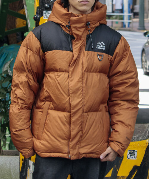 Franklin Climbing（フランクリンクライミング）の「【Franklin Climbing/フランクリンクライミング】アルパインビレイダウンジャケット（ダウンジャケット/コート・メンズ・ライトブルー/ブラック/グリーン/キャメル・S/M/L）」の4枚目の写真