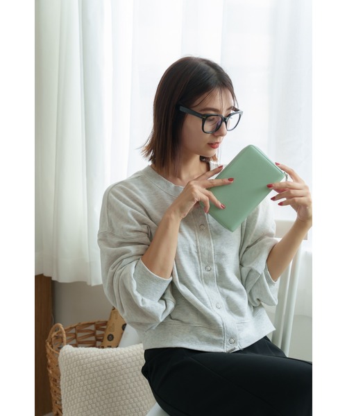 DEVICE（デバイス）の「【スキミング防止】通帳ケース パスポートケース（パスポートケース・レディース・グレー/ブルー/ピンクベージュ・FREE）」の4枚目の写真