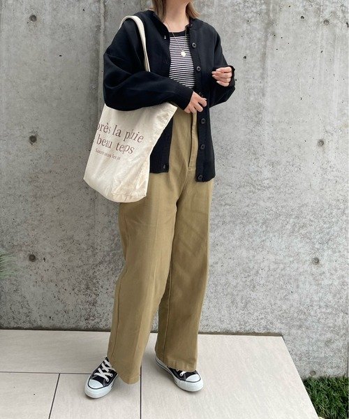 y/m by misato（イムバイミサト）の「2WAYカーディガン（カーディガン/ボレロ・レディース・ブラック/オレンジ/グリーン・FREE）」の17枚目の写真