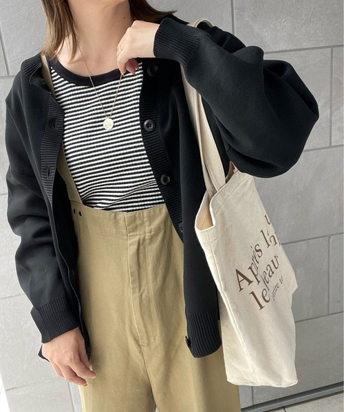 y/m by misato（イムバイミサト）の「2WAYカーディガン（カーディガン/ボレロ・レディース・ブラック/オレンジ/グリーン・FREE）」の19枚目の写真