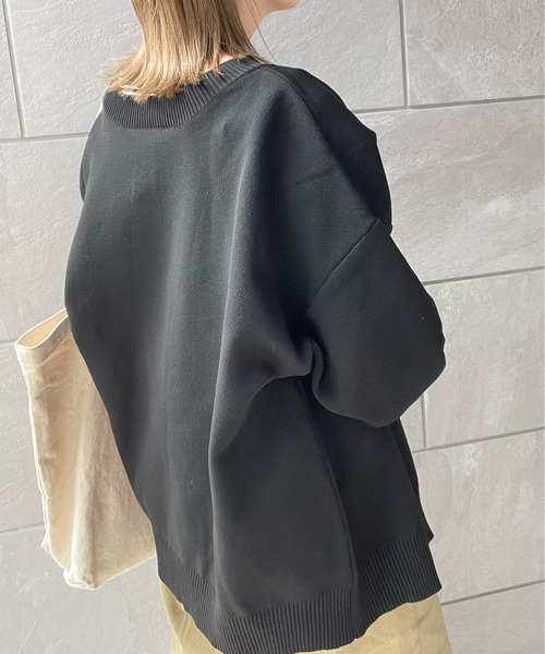 y/m by misato（イムバイミサト）の「2WAYカーディガン（カーディガン/ボレロ・レディース・ブラック/オレンジ/グリーン・FREE）」の6枚目の写真