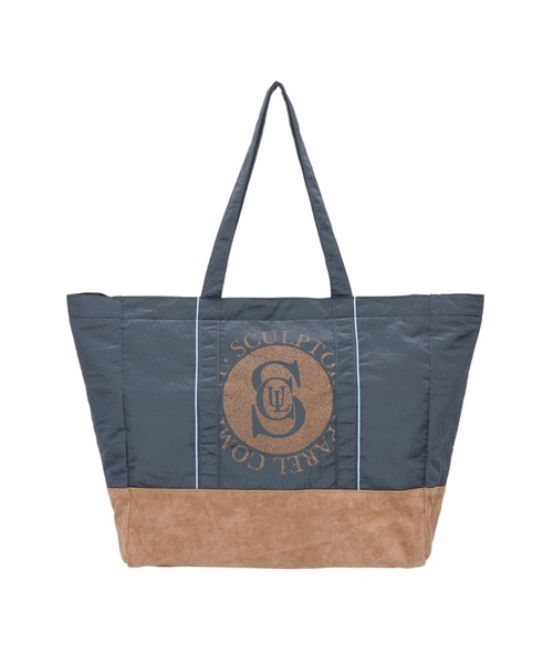 SCULPTOR（スカルプター）の「Big Enough Tote Bag/ビックイナッフトートバック（バックパック/リュック・レディース・グリーン系その他/ネイビー・FREE）」の3枚目の写真