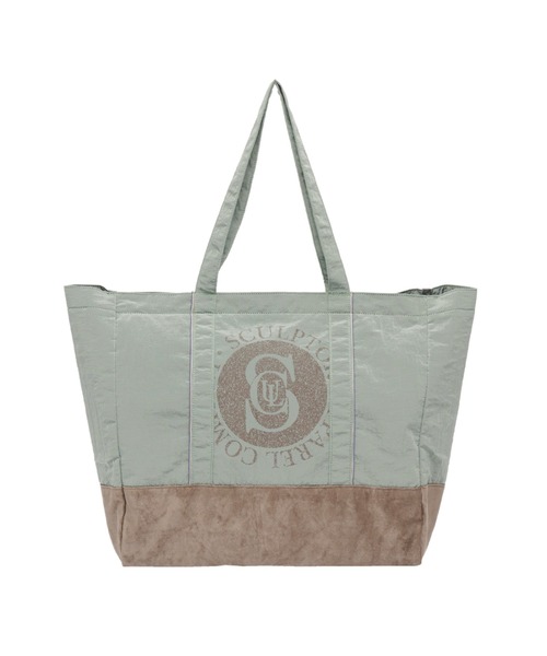SCULPTOR（スカルプター）の「Big Enough Tote Bag/ビックイナッフトートバック（バックパック/リュック・レディース・グリーン系その他/ネイビー・FREE）」の12枚目の写真