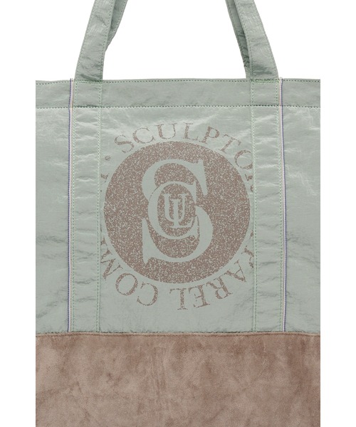 SCULPTOR（スカルプター）の「Big Enough Tote Bag/ビックイナッフトートバック（バックパック/リュック・レディース・グリーン系その他/ネイビー・FREE）」の16枚目の写真