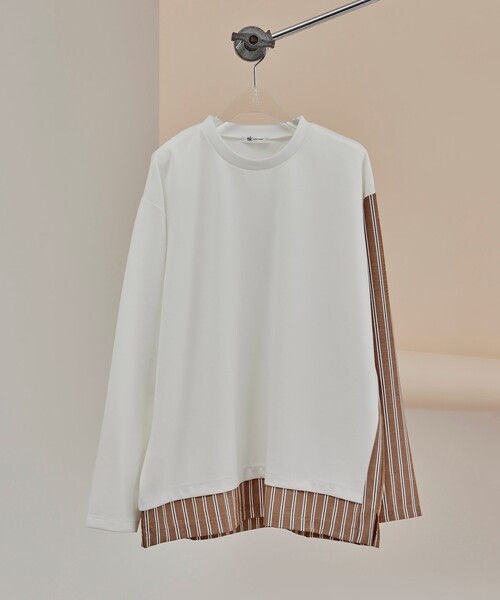 tk.TAKEO KIKUCHI（ティーケータケオキクチ）の「◇ストライプレイヤー