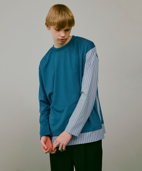 tk.TAKEO KIKUCHI（ティーケータケオキクチ）の「◇ストライプレイヤー