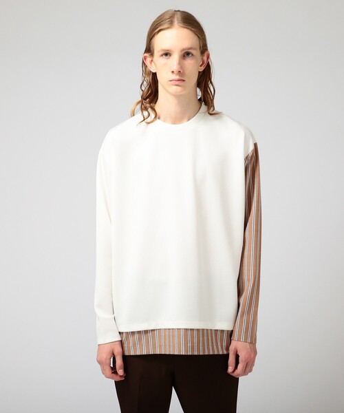 tk.TAKEO KIKUCHI（ティーケータケオキクチ）の「◇ストライプレイヤー