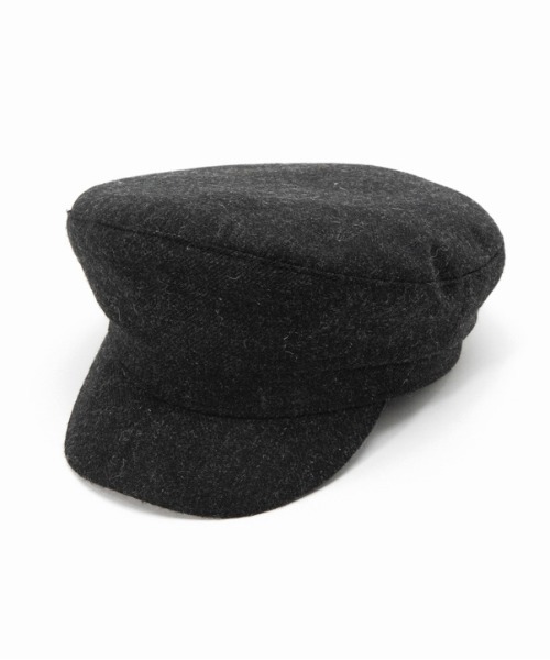 CONTROL FREAK / CTFK（コントロールフリーク）の「CONTROL FREAK(コントロールフリーク)ウールマリンキャスケット（キャスケット・レディース・ブラック/ベージュ/チャコール・FREE）」の6枚目の写真