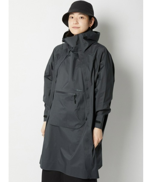 Snow Peak（スノーピーク）の「2.5L Rain Poncho（ポンチョ・メンズ・グレー/ブラック・1/2）」の5枚目の写真
