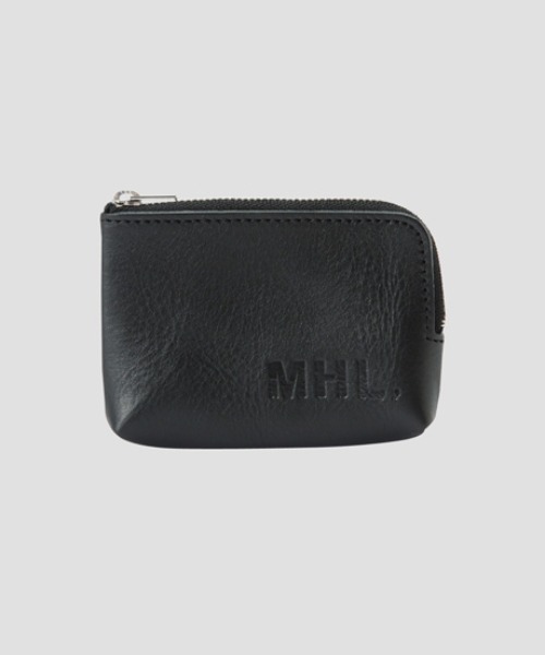 MHL.（エムエイチエル）の「BASIC LEATHER（ポーチ・メンズ・ブラック/ブラウン・FREE）」の2枚目の写真