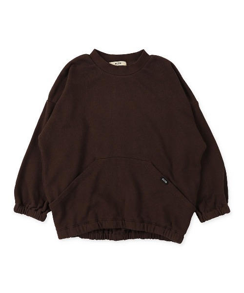 FITH（フィス）の「エアリー裏毛 長袖 オーバー スウェット（スウェット・キッズ・ホワイト/ブラック/グリーン/グレー・110/90/80/100/120）」の12枚目の写真