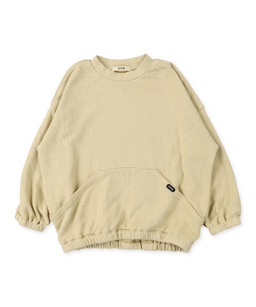 FITH（フィス）の「エアリー裏毛 長袖 オーバー スウェット（スウェット・キッズ・ホワイト/ブラック/グリーン/グレー・110/90/80/100/120）」の14枚目の写真