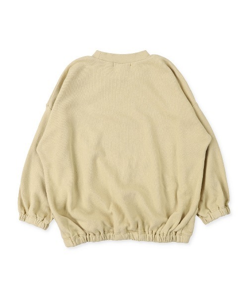 FITH（フィス）の「エアリー裏毛 長袖 オーバー スウェット（スウェット・キッズ・ホワイト/ブラック/グリーン/グレー・110/90/80/100/120）」の15枚目の写真