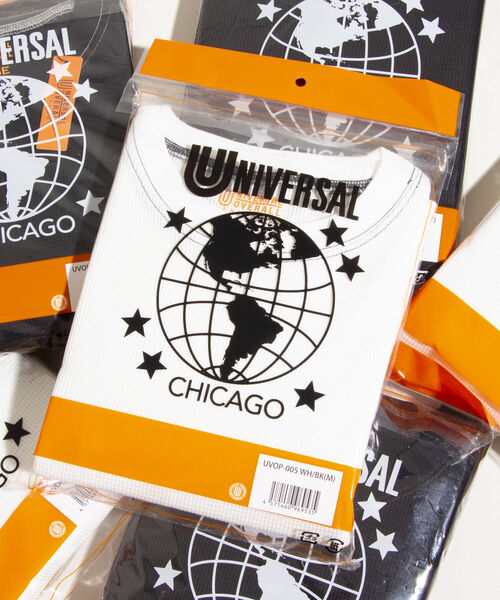 UNIVERSAL OVERALL（ユニバーサルオーバーオール）の「【UNIVERSAL OVERALL】ヘビーウエイトサーマル ルーズフィット パックTシャツ（Tシャツ/カットソー・メンズ・ホワイト系その他/ブラック系その他/ホワイト系その他2/ホワイト系その他3/ブラック系その他2/ブラック系その他3・M/L/XL）」の3枚目の写真