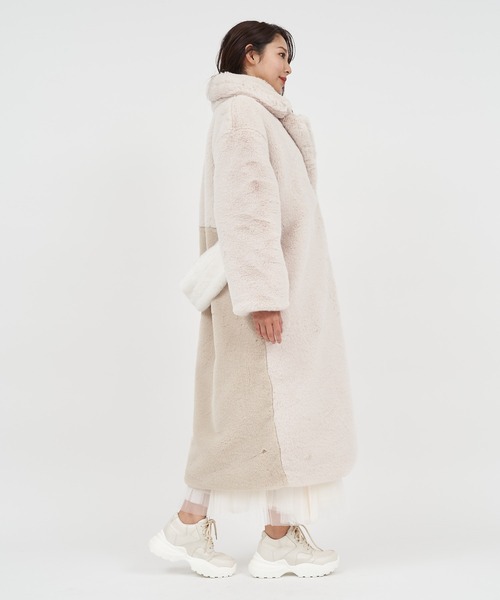 セール】ボリュームファーコート（その他アウター）｜ROYAL PARTY