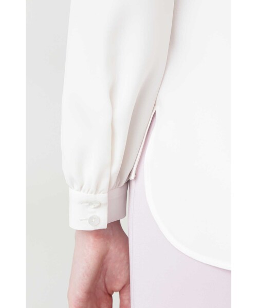 ピンキーアンドダイアン◇ラリエットネックレスブラウス ブラック 38