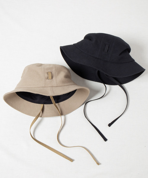 RACAL(ラカル)の「Frannel Cord Bucket Hat / フランネルコードバケットハット(ハット・メンズ・ブラック/グレイッシュベージュ・MEDIUM/LARGE)」の17枚目の写真