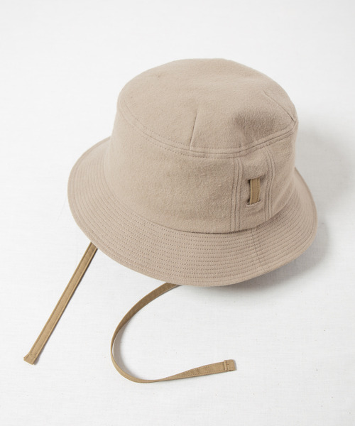 RACAL(ラカル)の「Frannel Cord Bucket Hat / フランネルコードバケットハット(ハット・メンズ・ブラック/グレイッシュベージュ・MEDIUM/LARGE)」の10枚目の写真