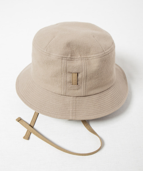 RACAL(ラカル)の「Frannel Cord Bucket Hat / フランネルコードバケットハット(ハット・メンズ・ブラック/グレイッシュベージュ・MEDIUM/LARGE)」の3枚目の写真