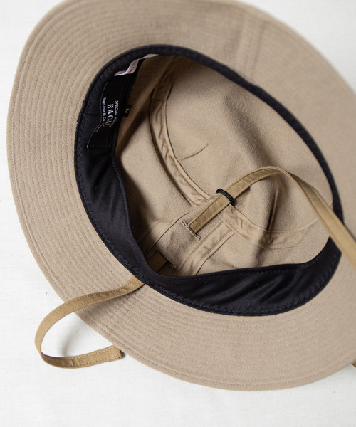 RACAL(ラカル)の「Frannel Cord Bucket Hat / フランネルコードバケットハット(ハット・メンズ・ブラック/グレイッシュベージュ・MEDIUM/LARGE)」の8枚目の写真