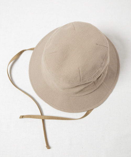 RACAL(ラカル)の「Frannel Cord Bucket Hat / フランネルコードバケットハット(ハット・メンズ・ブラック/グレイッシュベージュ・MEDIUM/LARGE)」の16枚目の写真