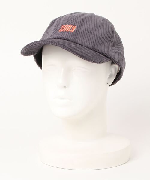 JUNRED（ジュンレッド）の「コーデュロイ刺繍キャップ / 2009 CAP（キャップ・メンズ・チャコールグレー/ホワイト/グリーン・FREE）」の2枚目の写真
