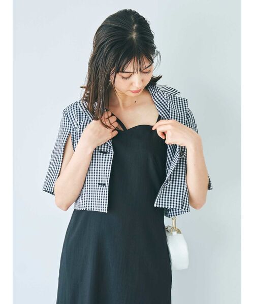 dazzlin(ダズリン)の「ショートコンビシャツ2ピースワンピース(ワンピース・レディース・ライトブルー/ブルー/ブラウン/その他1/アイボリー/ブラック/オフホワイト・SMALL/MEDIUM)」の20枚目の写真