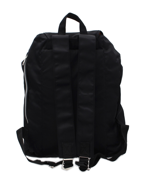 VENCEEXCHANGE(ヴァンスエクスチェンジ)の「ALPHAアルファ ソフトツイルフラップBAG (バックパック/リュック・メンズ・ブラック・FREE)」の3枚目の写真