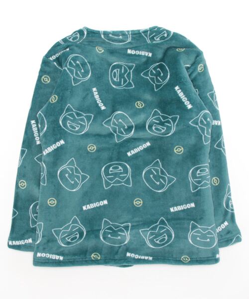 ポケットモンスター（ポケットモンスター）の「【完売】《ポケットモンスター》 ポケモン カビゴン フリース ルーム ジャケット（ガウン/バスローブ・メンズ・エメラルド/アイボリー・M/L）」の14枚目の写真