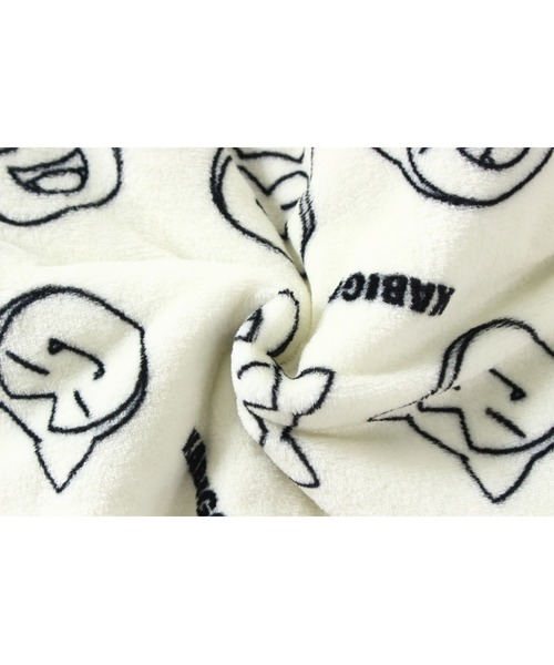 ポケットモンスター（ポケットモンスター）の「【完売】《ポケットモンスター》 ポケモン カビゴン フリース ルーム ジャケット（ガウン/バスローブ・メンズ・エメラルド/アイボリー・M/L）」の10枚目の写真