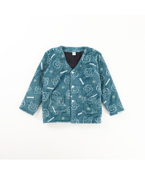 ポケットモンスター（ポケットモンスター）の「【完売】《ポケットモンスター》 ポケモン カビゴン フリース ルーム ジャケット（ガウン/バスローブ・メンズ・エメラルド/アイボリー・M/L）」の6枚目の写真