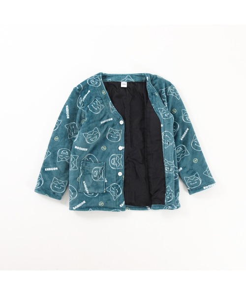 ポケットモンスター（ポケットモンスター）の「【完売】《ポケットモンスター》 ポケモン カビゴン フリース ルーム ジャケット（ガウン/バスローブ・メンズ・エメラルド/アイボリー・M/L）」の7枚目の写真