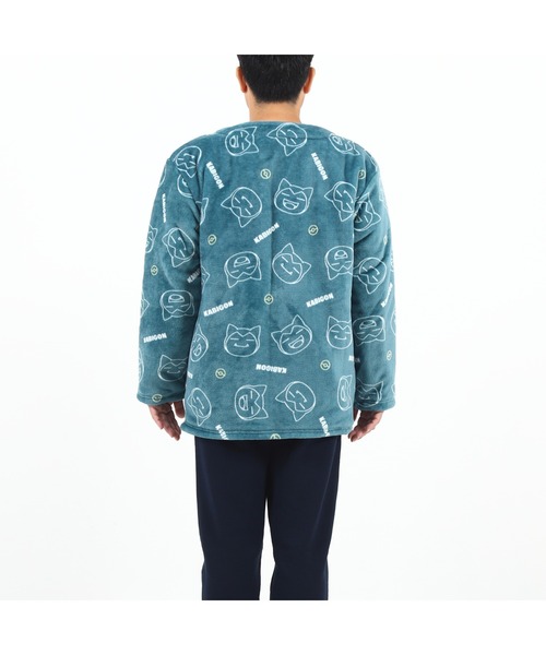 ポケットモンスター（ポケットモンスター）の「【完売】《ポケットモンスター》 ポケモン カビゴン フリース ルーム ジャケット（ガウン/バスローブ・メンズ・エメラルド/アイボリー・M/L）」の12枚目の写真