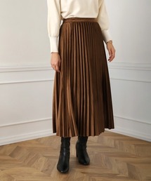 Bou Jeloud | 起毛プリーツロングスカート(スカート)