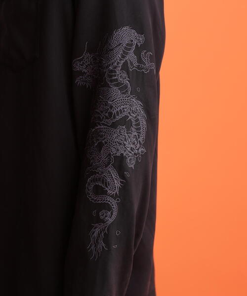 schott（ショット）の「Schott/ショット/LS SHIRT "SOUVENIR EMBROIDERED"/"スーベニア刺繍" ロングスリーブシャツ（シャツ/ブラウス・メンズ・ホワイト/ブラック・L/XL/2XL/M）」の13枚目の写真