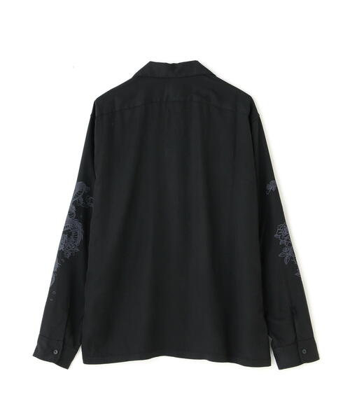 schott（ショット）の「Schott/ショット/LS SHIRT "SOUVENIR EMBROIDERED"/"スーベニア刺繍" ロングスリーブシャツ（シャツ/ブラウス・メンズ・ホワイト/ブラック・L/XL/2XL/M）」の19枚目の写真