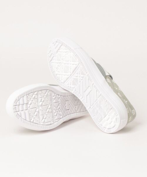 earth music&ecology(アースミュージックアンドエコロジー)の「《earth music&ecology》アースハナガラコンビスニーカー EM-6533(スリッポン・レディース・ブルー/ライトグレー/ミント・24.0cm/24.5cm/23.0cm/22.5cm/23.5cm)」の5枚目の写真