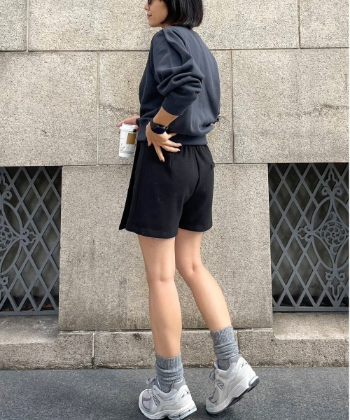 AMELY（エミリー）の「≪ミクエリ×AMELYコラボ≫ウールMIXショートパンツ（その他パンツ・レディース・ブラック/ベージュ/グレー・M/L）」の21枚目の写真