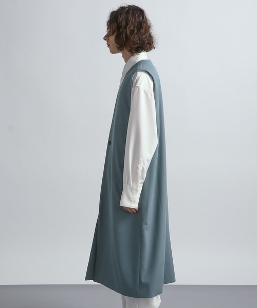 HARE 2way ノーカラーコート HARE（ハレ）の「2ピースマルチWAYブルゾン/ノーカラーコート