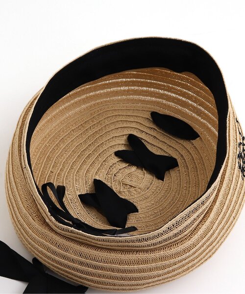 algy（アルジー）の「レースアップペーパーベレー（ハンチング/ベレー帽・キッズ・ベージュ・SMALL/MEDIUM）」の8枚目の写真