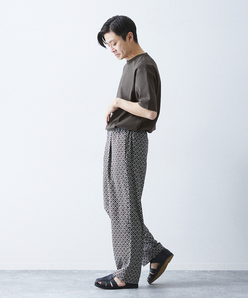 417 EDIFICE（フォーワンセブンエディフィス）の「【Made in Japan】コンパクトポンチ S/S クルーネック（Tシャツ/カットソー・メンズ・ブラック/ブラック系その他/グレー/ホワイト/ブルー系その他/イエロー/グリーン・SMALL/MEDIUM/LARGE/X-LARGE）」の18枚目の写真