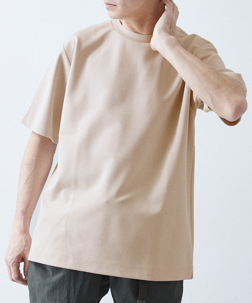 417 EDIFICE（フォーワンセブンエディフィス）の「【Made in Japan】コンパクトポンチ S/S クルーネック（Tシャツ/カットソー・メンズ・ブラック/ブラック系その他/グレー/ホワイト/ブルー系その他/イエロー/グリーン・SMALL/MEDIUM/LARGE/X-LARGE）」の21枚目の写真