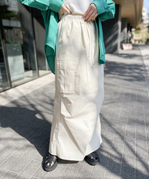 ミニリップ カーゴマキシスカート