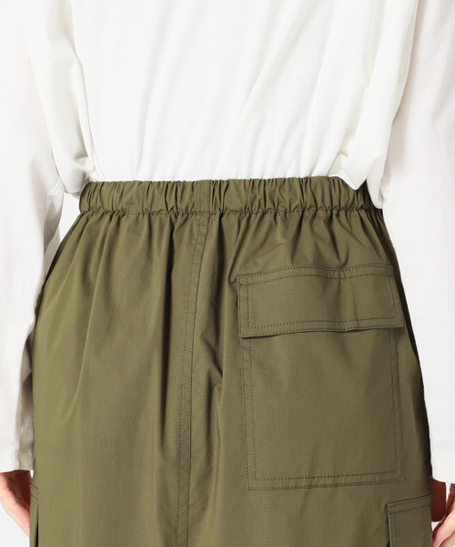 JOINT WORKS（ジョイントワークス）の「ミニリップ カーゴマキシスカート（スカート・レディース・オレンジ/ブラック/アイボリー/カーキ・SMALL/MEDIUM）」の18枚目の写真